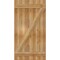 Ekena Millwork Joined Board-n-Batten Shutters w/Z-Bar, Rough Sawn Western Red Cedar, 26 7/8W x 51H, PR RBJ06Z26X051RWR - alternate 5